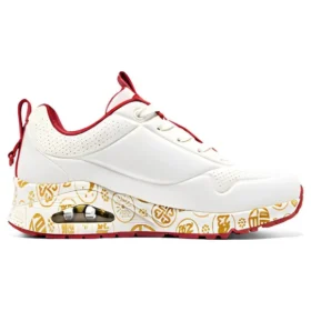 2023 Ano do Coelho Uno Celebrat-Airy Sapatilhas de desporto “Branco Vermelho Dourado”