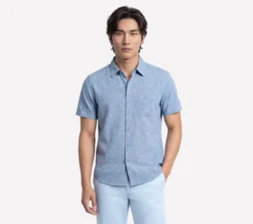 A Camisa de Manga Curta Go Walk Air Printed