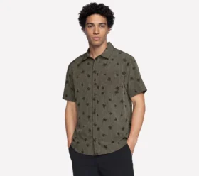 A Camisa de Manga Curta Go Walk Air Printed