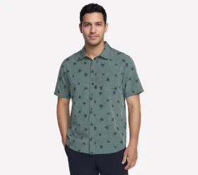 A Camisa de Manga Curta Go Walk Air Printed