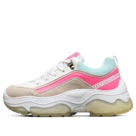 Ampp”D Low-Top Branco/Azul/Rosa