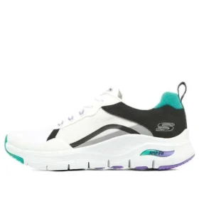Arch Fit “Branco Teal”