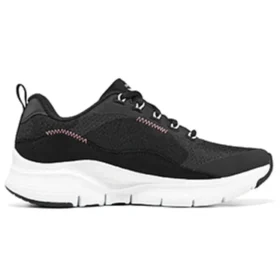 Arch Fit “Preto Branco Rosa”