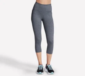 As leggings de cintura alta até ao meio da perna Go Walk