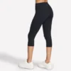 As leggings de cintura alta até ao meio da perna Go Walk