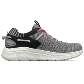 Bobs B Flex Cinza/Preto/Rosa