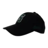 Boné de beisebol com bordado da letra S “Preto Verde”