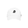 Boné de beisebol com logótipo impresso “Branco Preto”