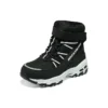 Botas Confortáveis de Inverno “Preto Branco”
