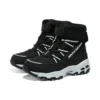 Botas Confortáveis de Inverno “Preto Branco”