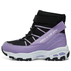 Botas Confortáveis de Inverno “Preto Roxo”