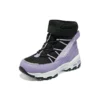 Botas Confortáveis de Inverno “Preto Roxo”
