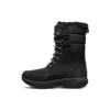 Botas de neve de cano alto para atividades ao ar livre, pretas