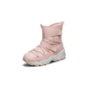 Botas de Neve de Inverno “Rosa Branco”
