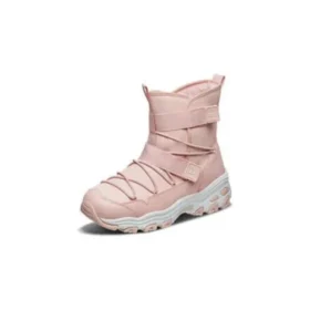 Botas de Neve de Inverno “Rosa Branco”