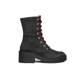 Botas Martin de cano alto para o inverno, Modern Comfort, Preto