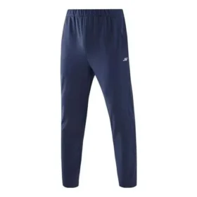 Calças casuais com logótipo estampado “Navy”