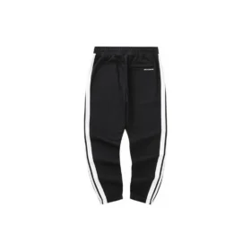 Calças Casual Tecidas “Preto Branco”