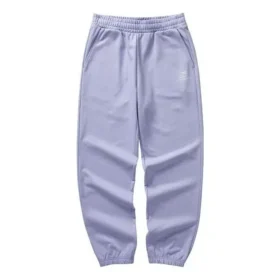 Calças desportivas de malha com logótipo estampado na cintura “Purple”