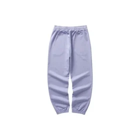Calças desportivas de malha com logótipo estampado na cintura “Purple”