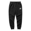 Calças desportivas justas de malha com logótipo estampado “Preto, azul-marinho, cinzento”