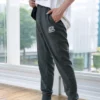 Calças desportivas justas de malha com logótipo estampado “Preto, azul-marinho, cinzento”