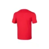 Camisa de treino e corrida Skechers Sport para homem, de malha, manga curta, vermelho-palhaço