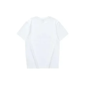 Camiseta com estampa “Branco e Castanho”
