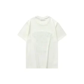 Camiseta com estampa de manga curta “Branco Verde”
