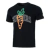 Camiseta com estampa Skechers x Carrots “Preto Laranja Cinza”