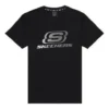 Camiseta com logótipo “Black Silver”