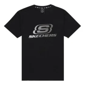 Camiseta com logótipo “Black Silver”