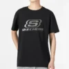 Camiseta com logótipo “Black Silver”