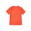 Camiseta de manga curta Skechers com estampa para homem em laranja e vermelho
