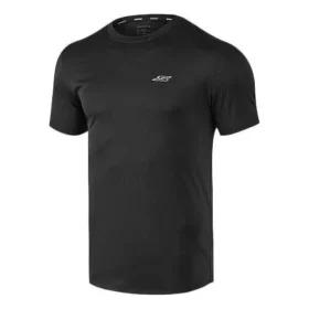 Camiseta esportiva de manga curta de secagem rápida “Preto Branco”