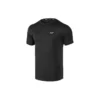 Camiseta esportiva de manga curta de secagem rápida “Preto Branco”