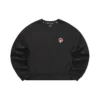 Camisola Casual de Gola Redonda “Preto Vermelho”