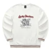 Camisola com capuz CNY Series Dragon Graphic “Branco Preto Vermelho”