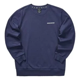 Camisola com capuz da série Casual Colorida “Navy White”