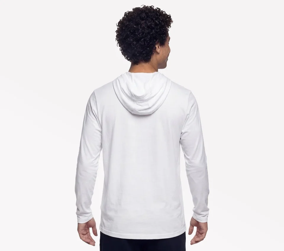 Camisola com capuz de manga comprida Hoops Camisola com capuz de manga comprida Hoops