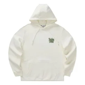 Camisola com capuz e estampado “Branco Verde”