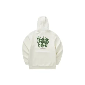 Camisola com capuz e estampado “Branco Verde”