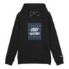 Camisola com capuz e logótipo “Preto Azul”