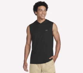 Camisola com capuz sem mangas Hoops