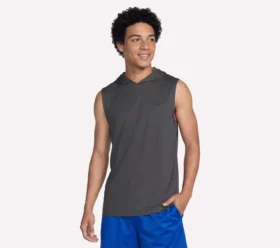Camisola com capuz sem mangas Hoops