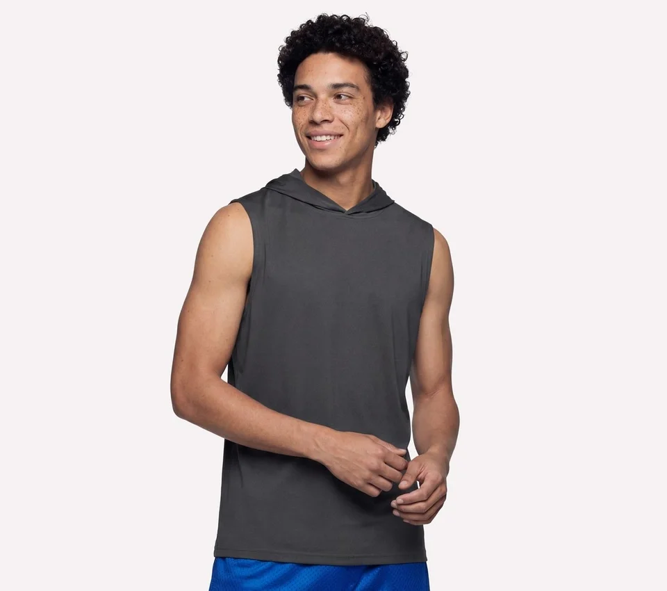 Camisola com capuz sem mangas Hoops Camisola com capuz sem mangas Hoops