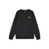 Camisola com Estampado de Letras SKX “Branco Preto”
