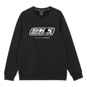 Camisola com gola redonda estampada SKX “Black White”