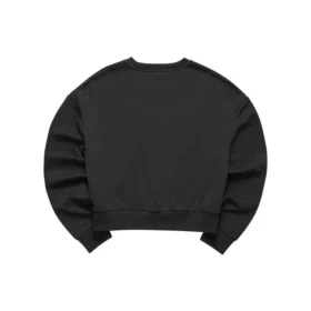 Camisola com gráfico de sorriso “Preto Cinza Roxo”