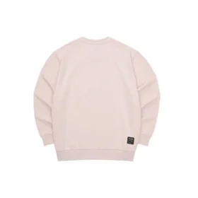 Camisola com Letra Desportiva “Rosa Branco”
